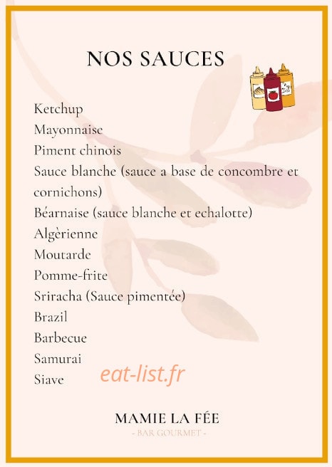Mamie La Fée — carte page 1