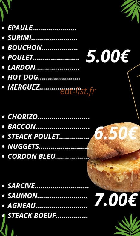Snack bar KD Family — carte page 4