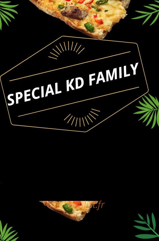 Snack bar KD Family — carte page 9