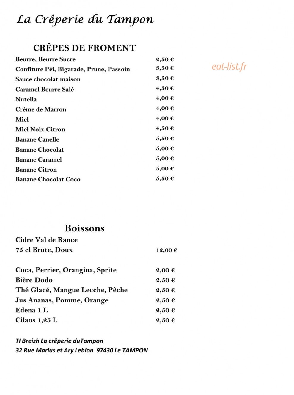 Ti Breizh — carte page 2