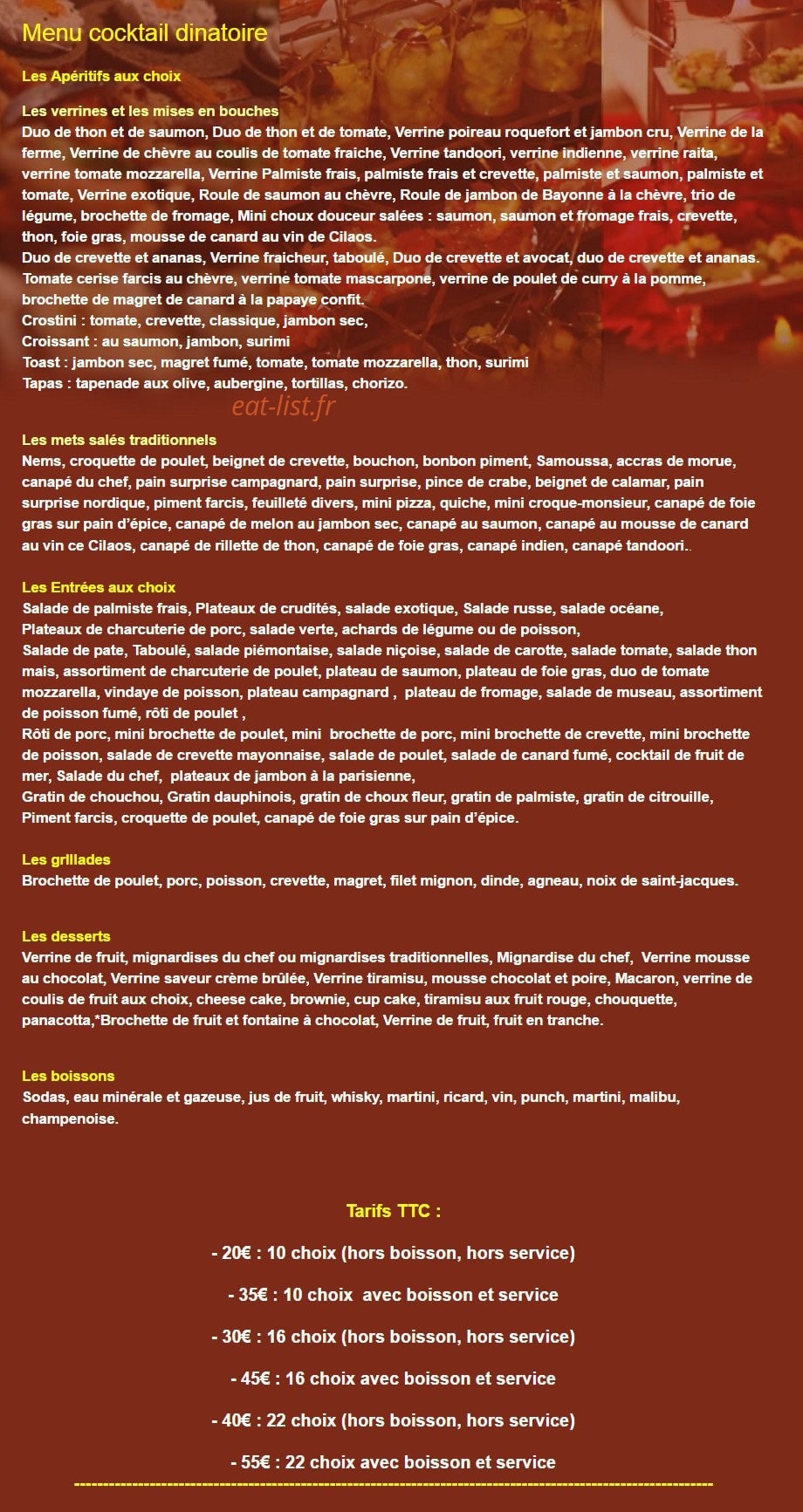 M&G — carte page 6