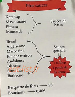 Chez Touquette — carte page 8