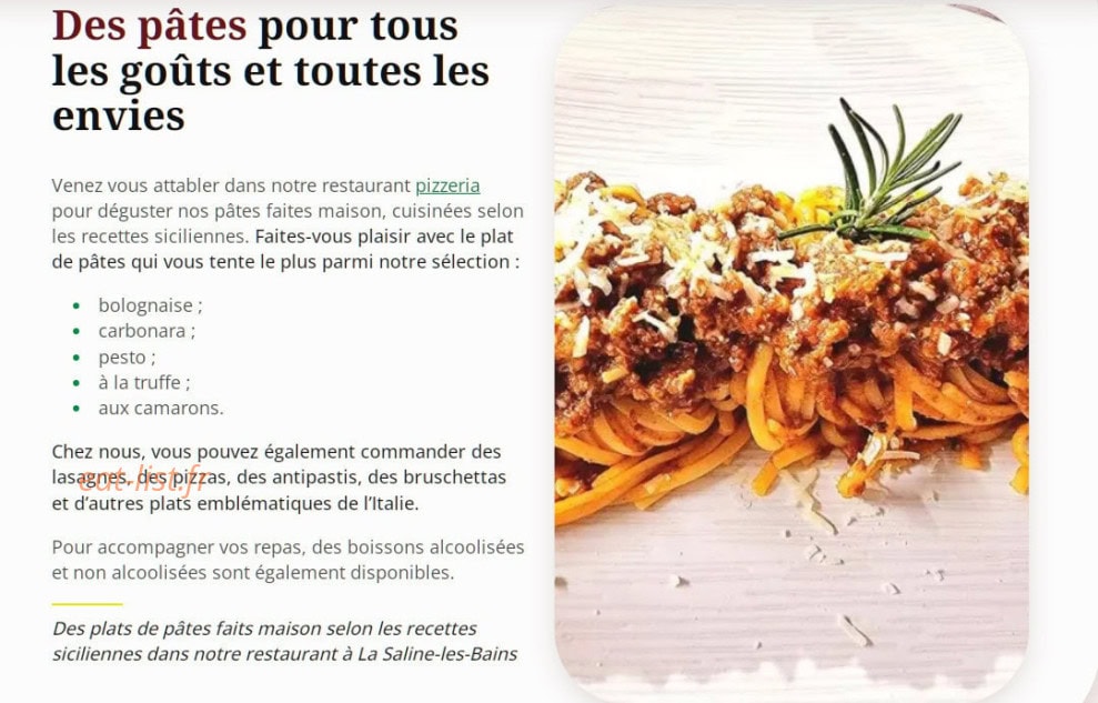 Al Gusto — carte page 4