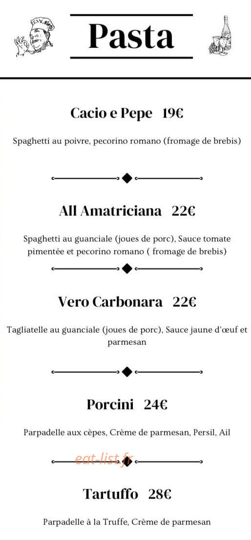 Bar à Papa — carte page 7