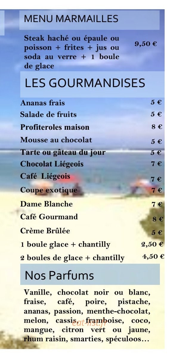 Blue Lagon — carte page 4