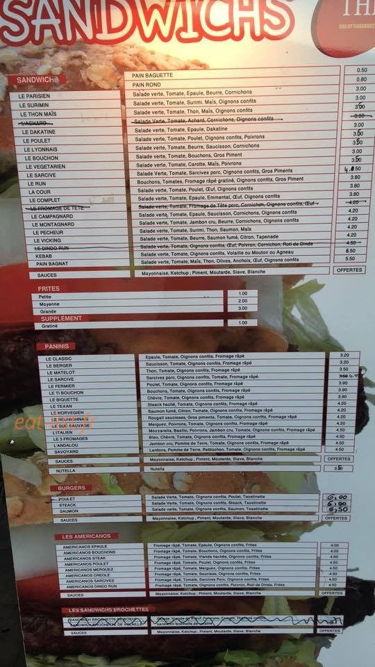Iguane café — carte page 5