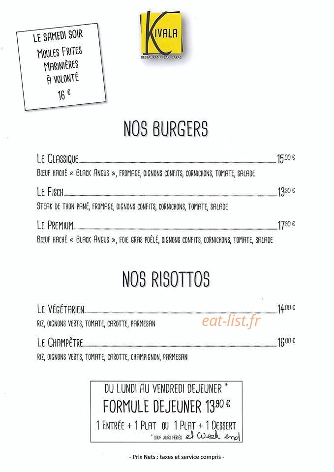 Kivala — carte page 1