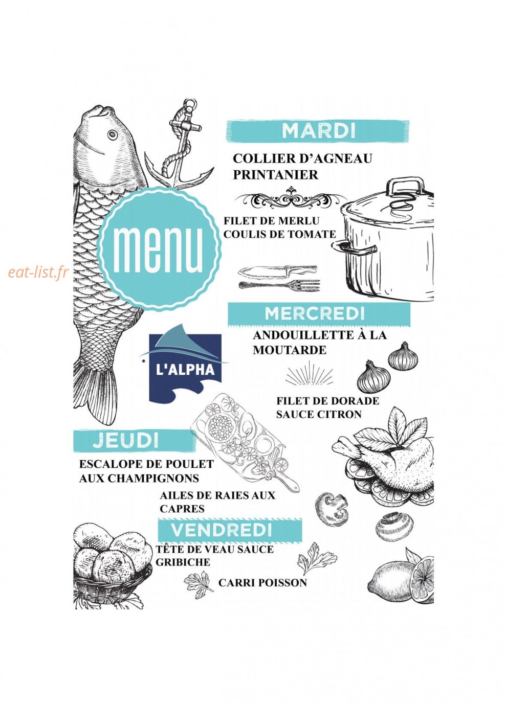 L'Alpha — carte page 1