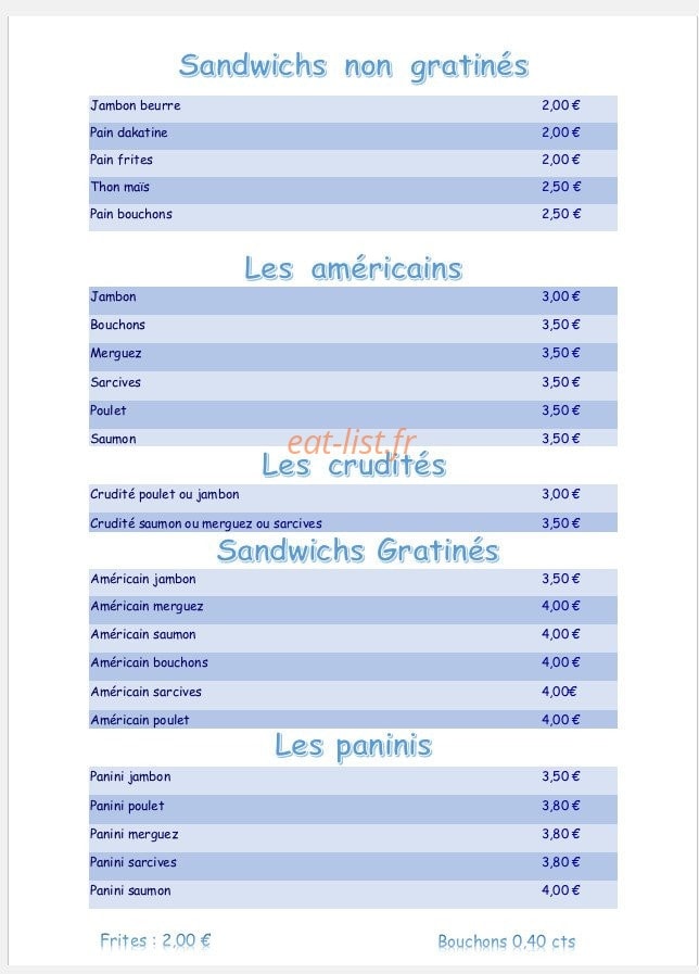 La case dic — carte page 2