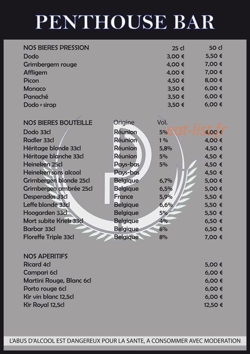 Le Rooftop — carte page 4