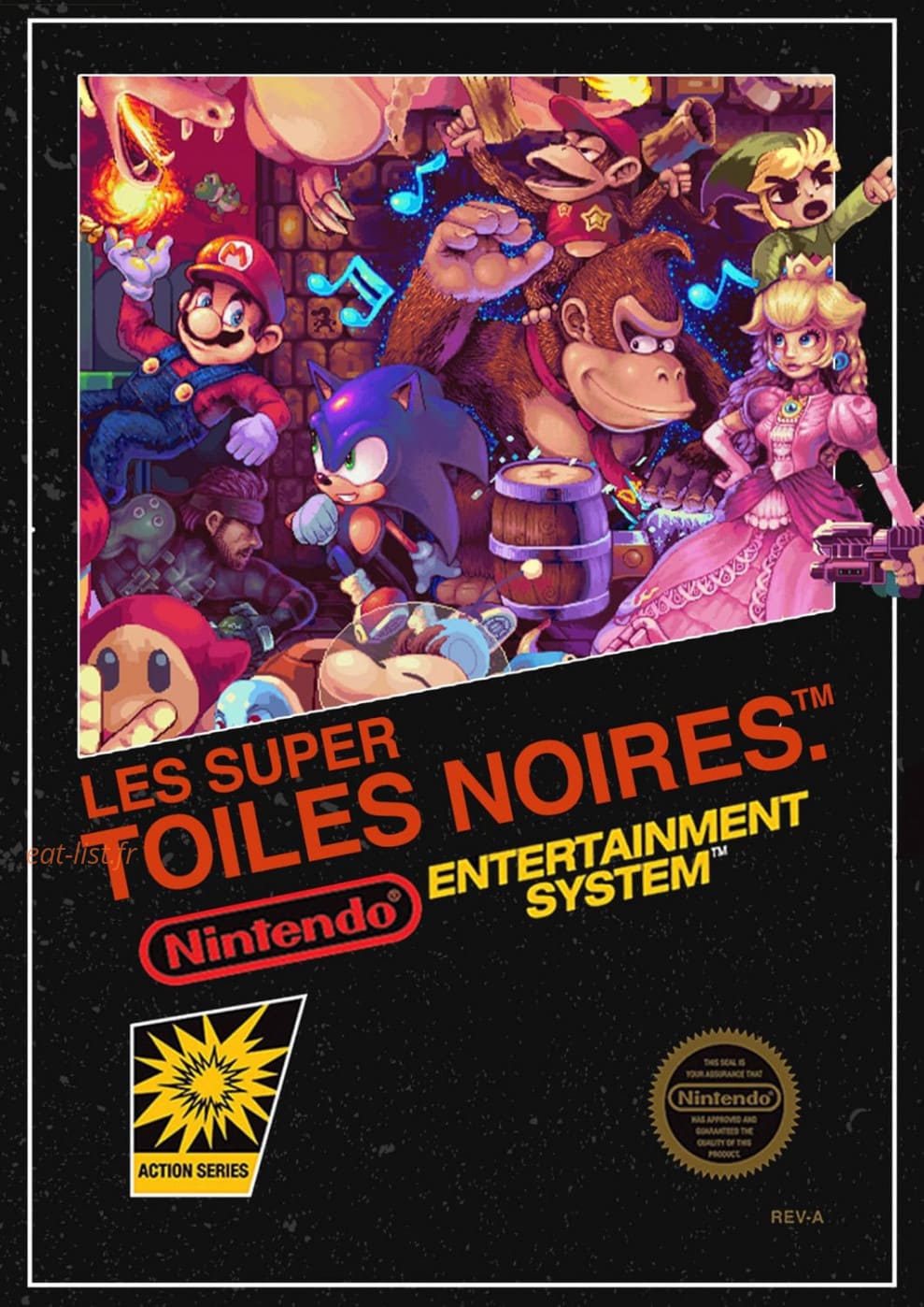 Les Toiles Noires — carte page 5