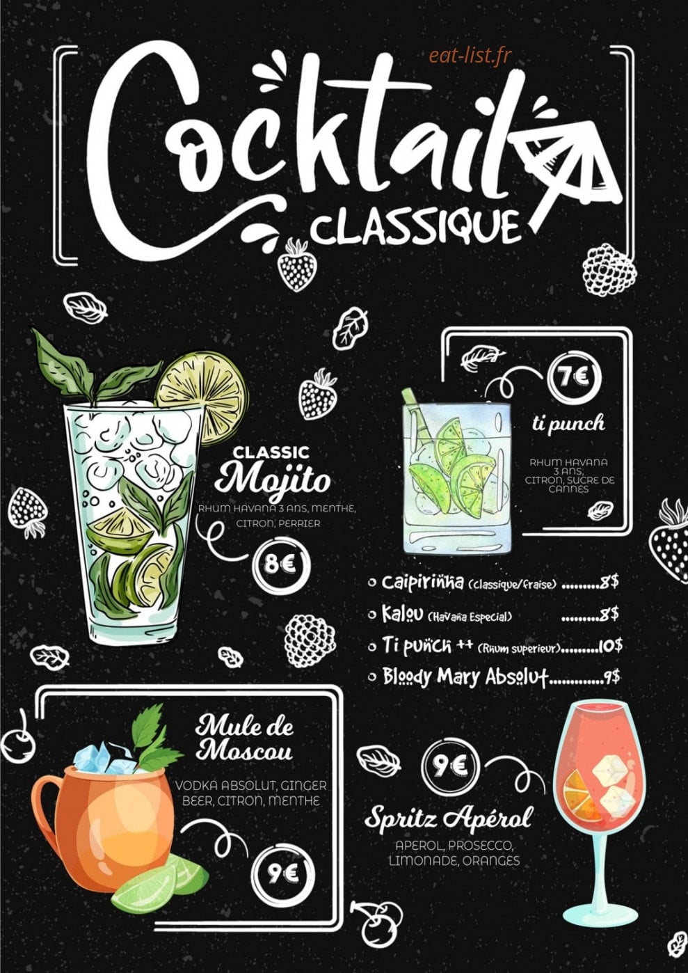 Les Toiles Noires — carte page 10