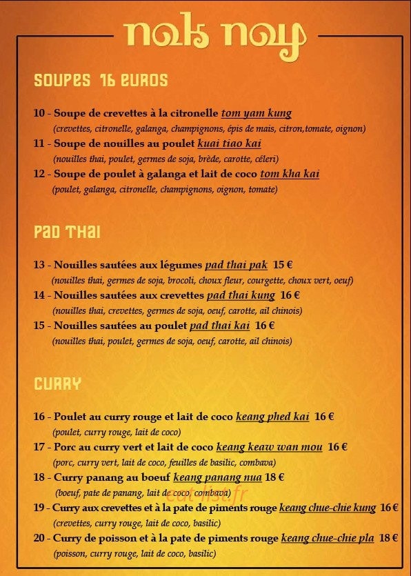 Nok Noy — carte page 2