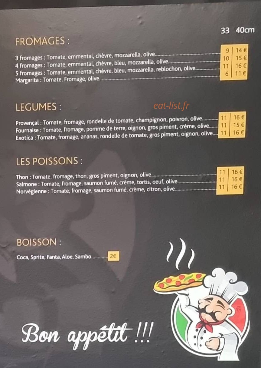 Chez Wam's — carte page 2
