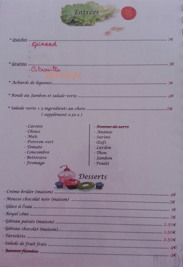 L'assiette blanche — carte page 2