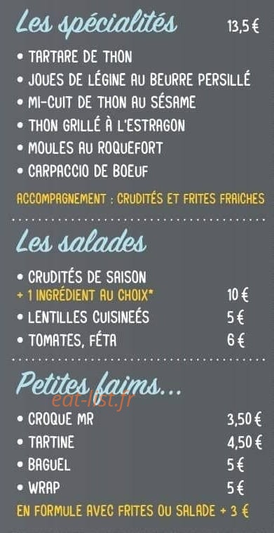 L'orange Givrée — carte page 2
