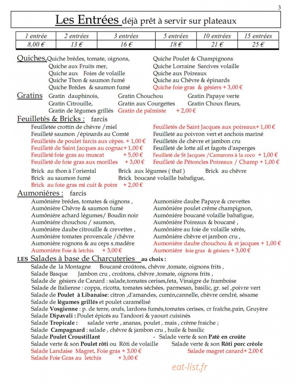 Le Domaine des Lys - Albert — carte page 3