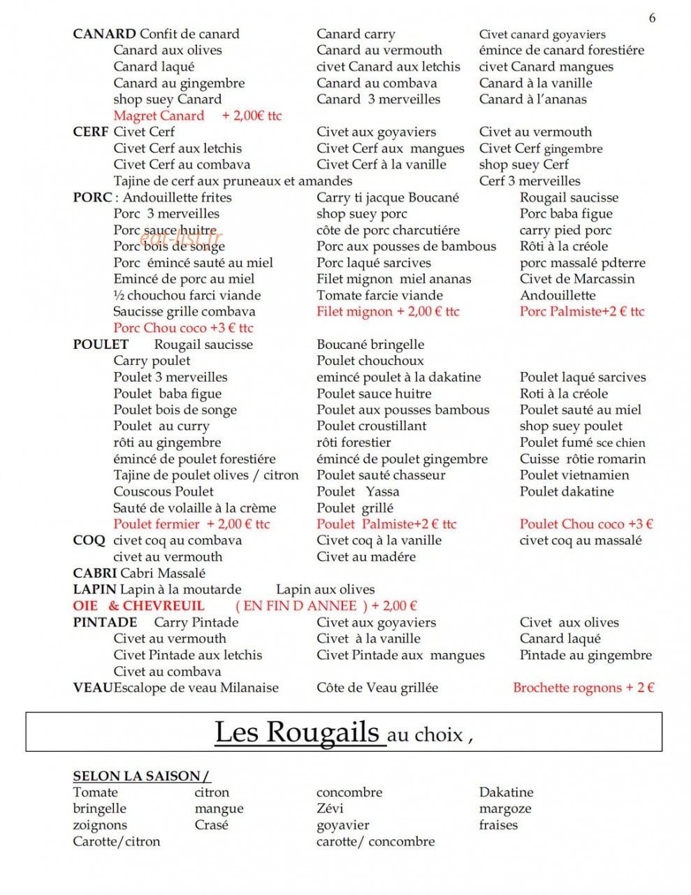 Le Domaine des Lys - Albert — carte page 6
