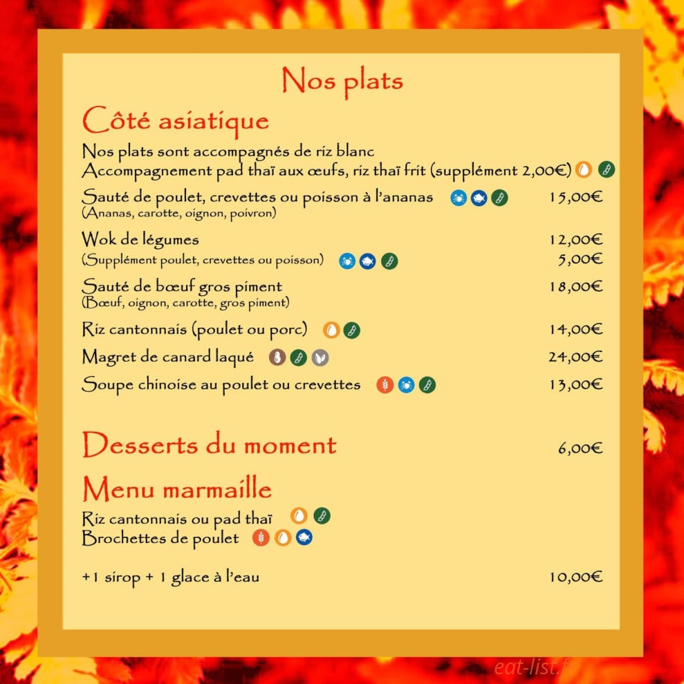 Le Dragon Bowls — carte page 3