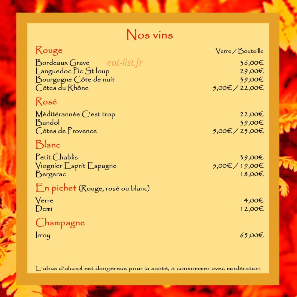 Le Dragon Bowls — carte page 6