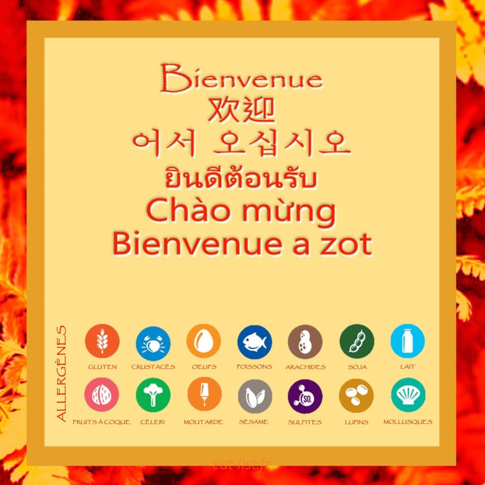 Le Dragon Bowls — carte page 1