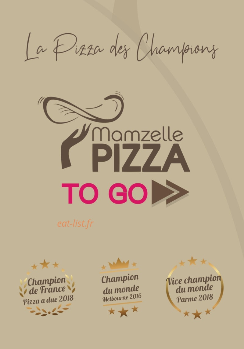 MamˋZelle pizza — carte page 4