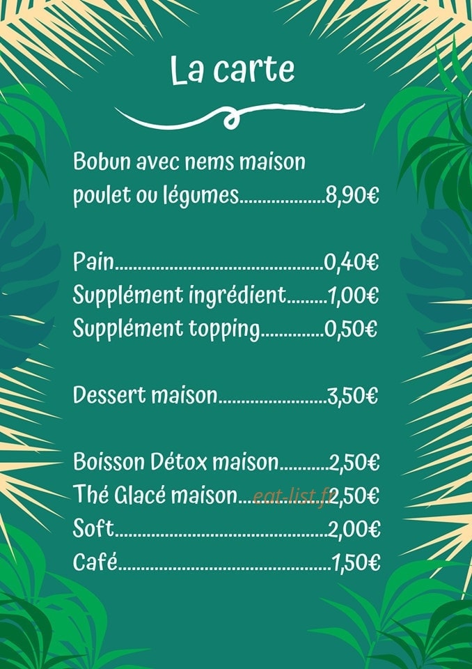 Namaé — carte page 1