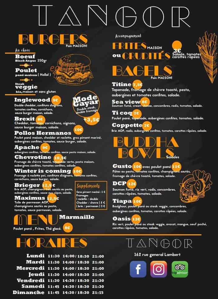 Tangor — carte page 1