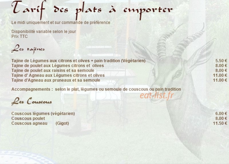 La Gazelle — carte page 3
