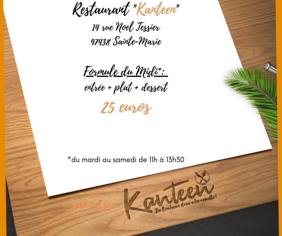 Kanteen — carte page 2