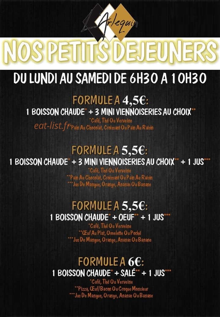 L'Arlequin — carte page 5