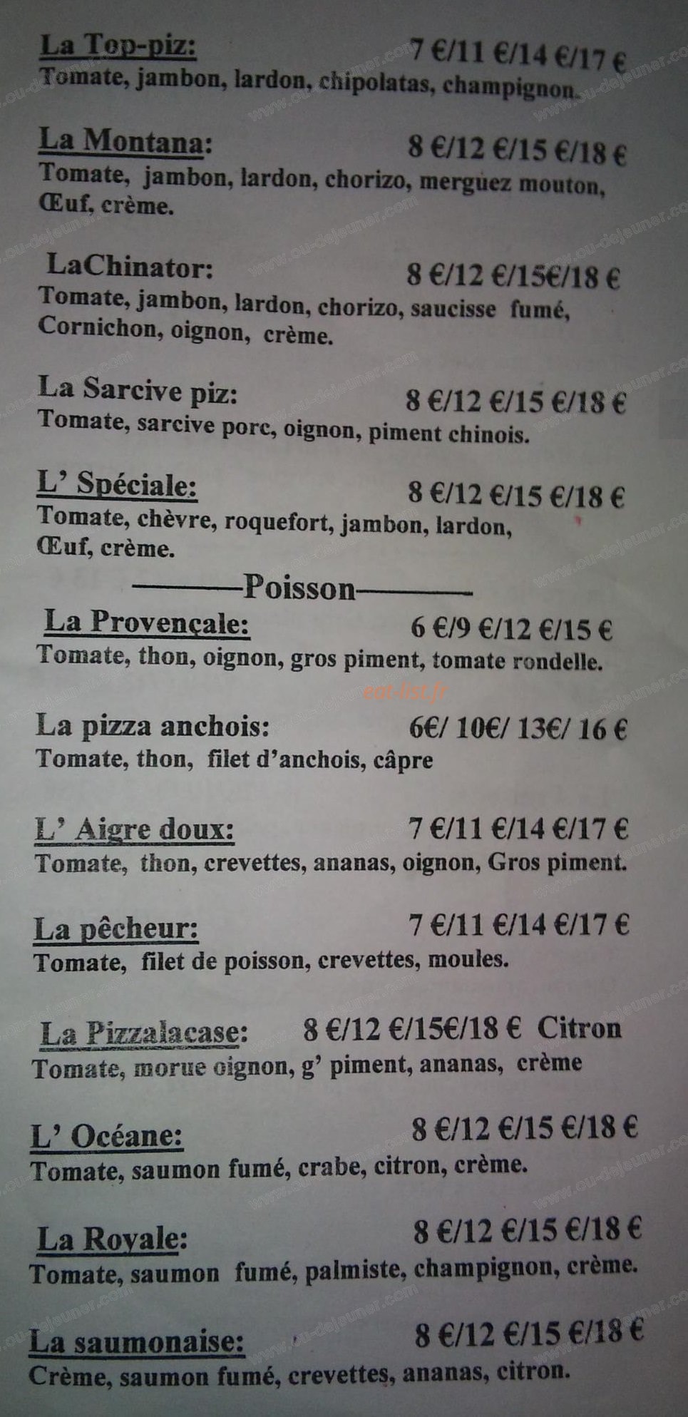 Micro traiteur pizza — carte page 3