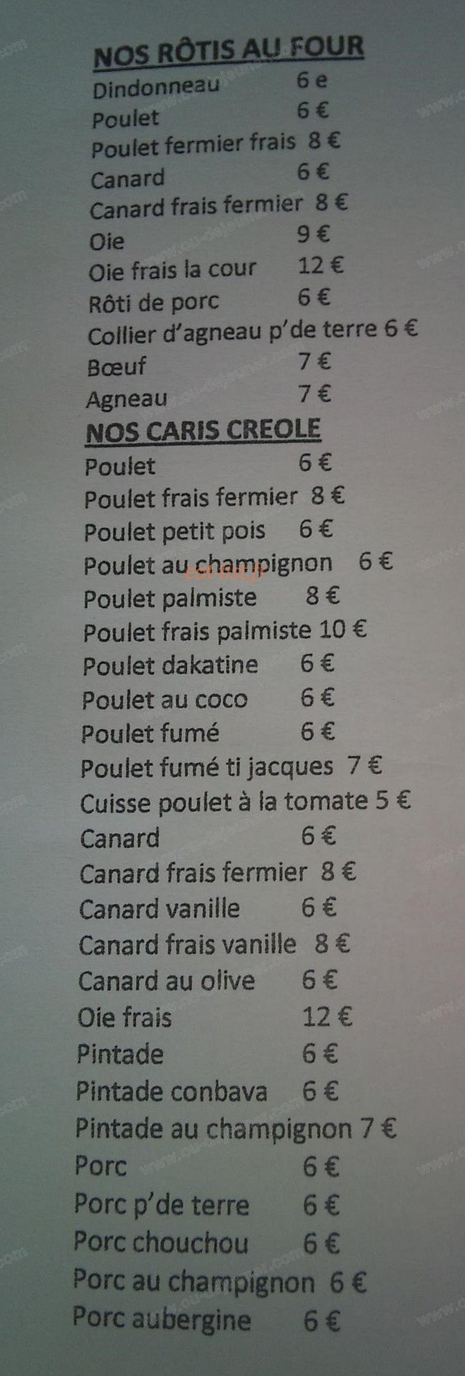 Micro traiteur pizza — carte page 12
