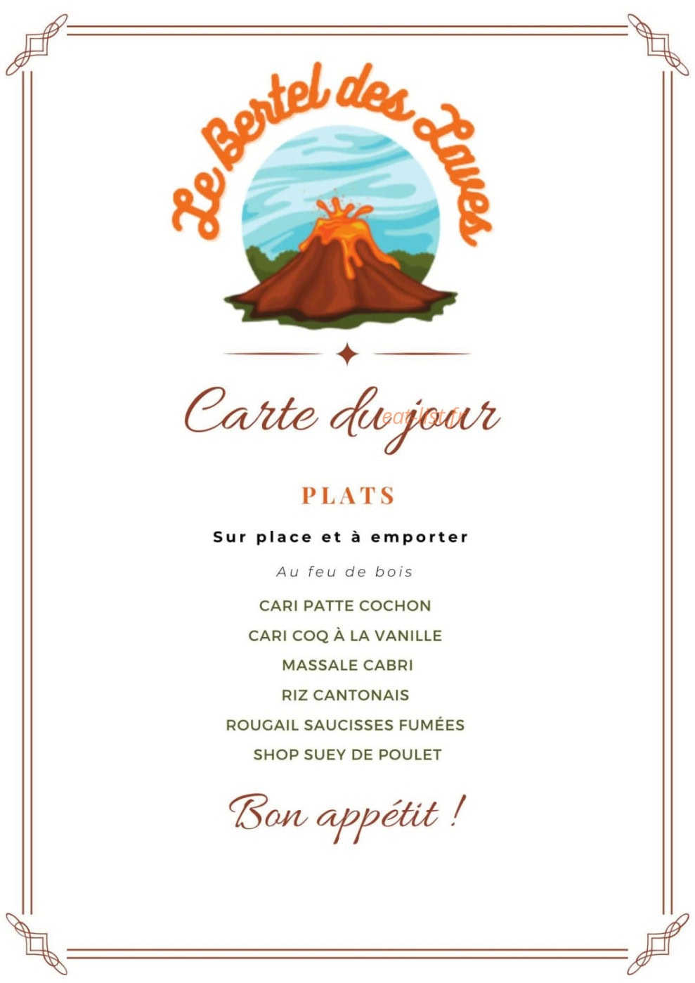 Le Bertel Des Laves — carte page 1