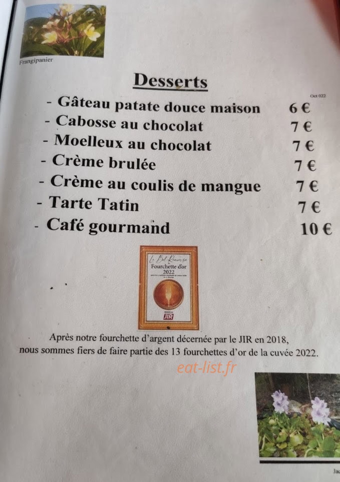 Le Bol Renversé — carte page 5