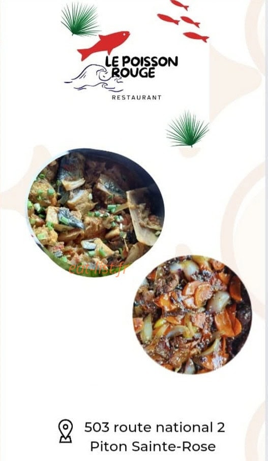 Le Poisson Rouge — carte page 1