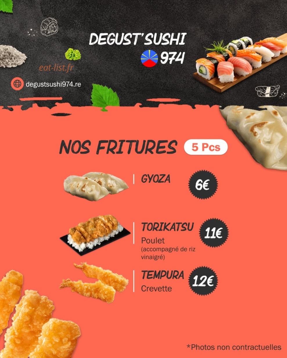 Degust ’Sushi 974 — carte page 4