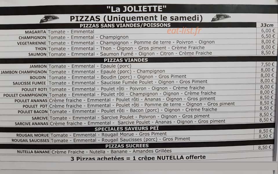 La Joliette — carte page 1