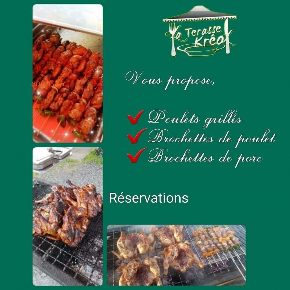 La terrasse kréol by aldo — carte page 1