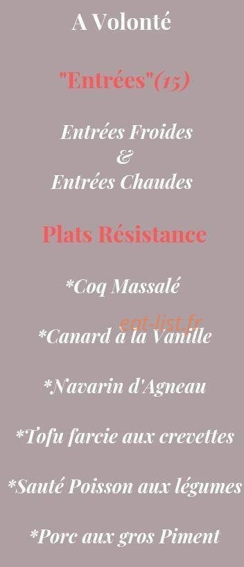 Le Beau Rivage — carte page 2