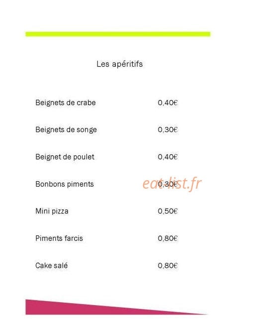 Le Calynta — carte page 2
