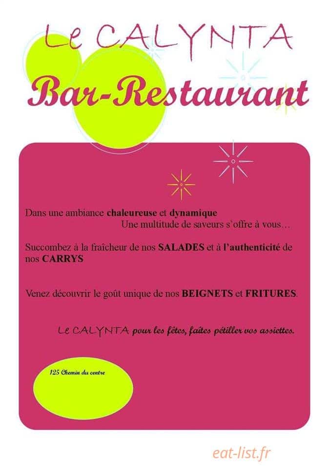 Le Calynta — carte page 1