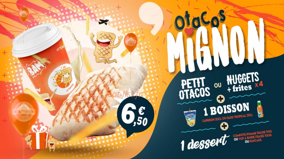 O'tacos — carte page 5