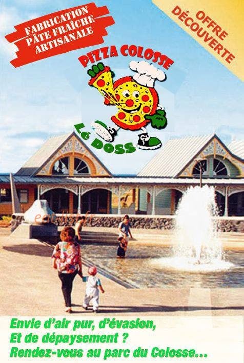 Pizza Colosse — carte page 1