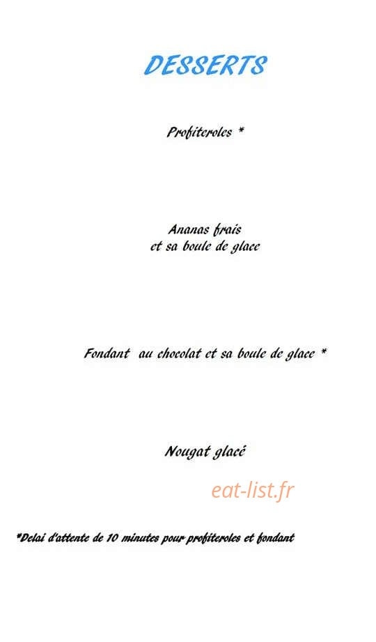Resto Chez Jules — carte page 3
