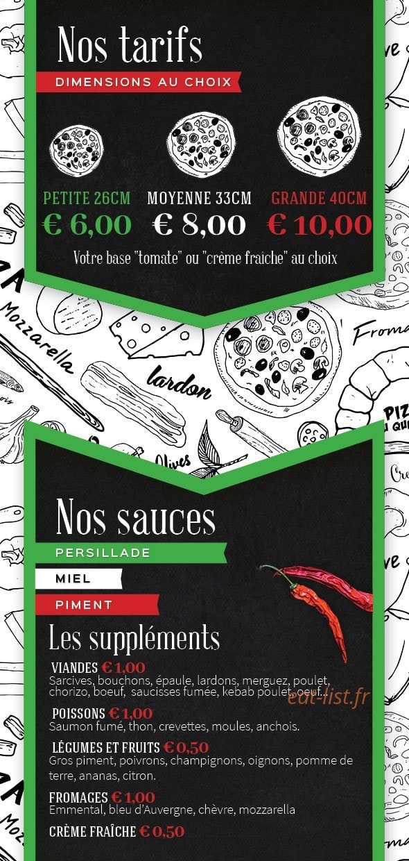 La pizza du quartier — carte page 3