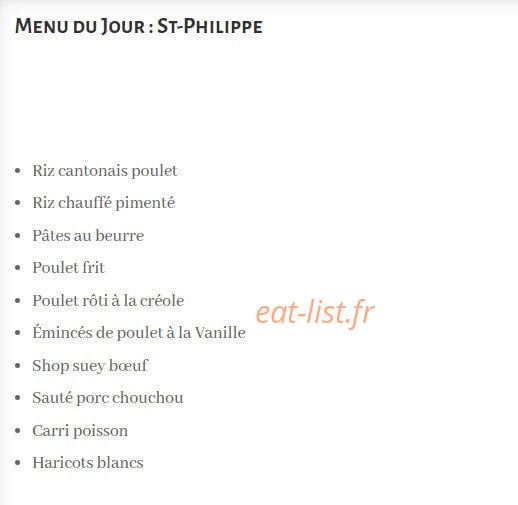 Le Gourmand — carte page 1