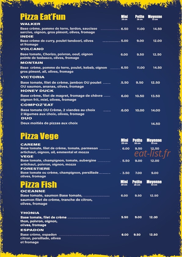 Eat'Kreol — carte page 2