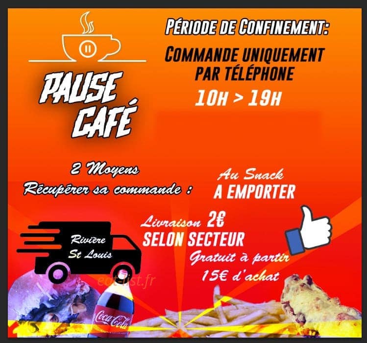 Pause Café — carte page 1