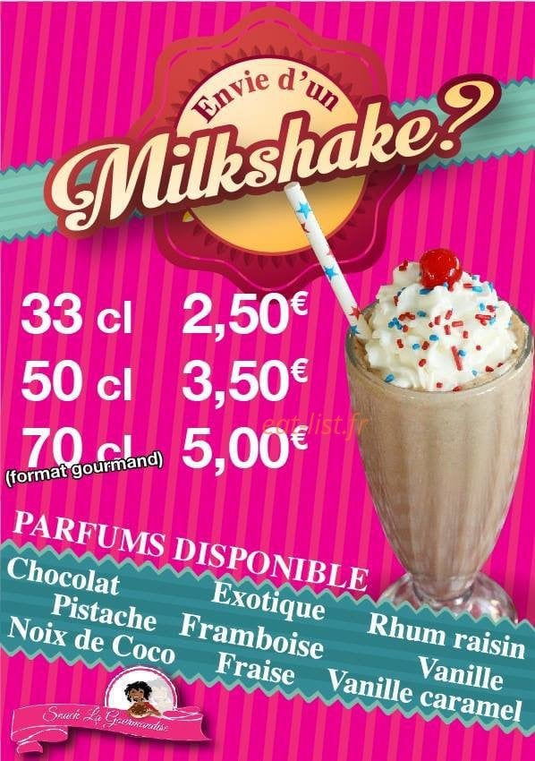 Snack La Gourmandise — carte page 6